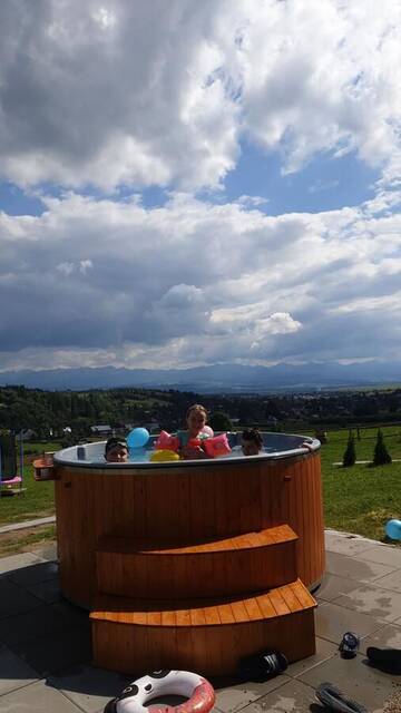 Фото номера Шале с двумя спальнями Шале Domki w Górach z Jakuzzi - Tatry- Gorce Klikuszowa г. Klikuszowa 15